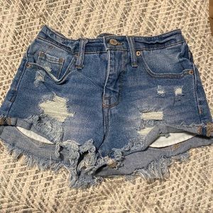 Mossimo Supply Co High Rise Denim Shorts